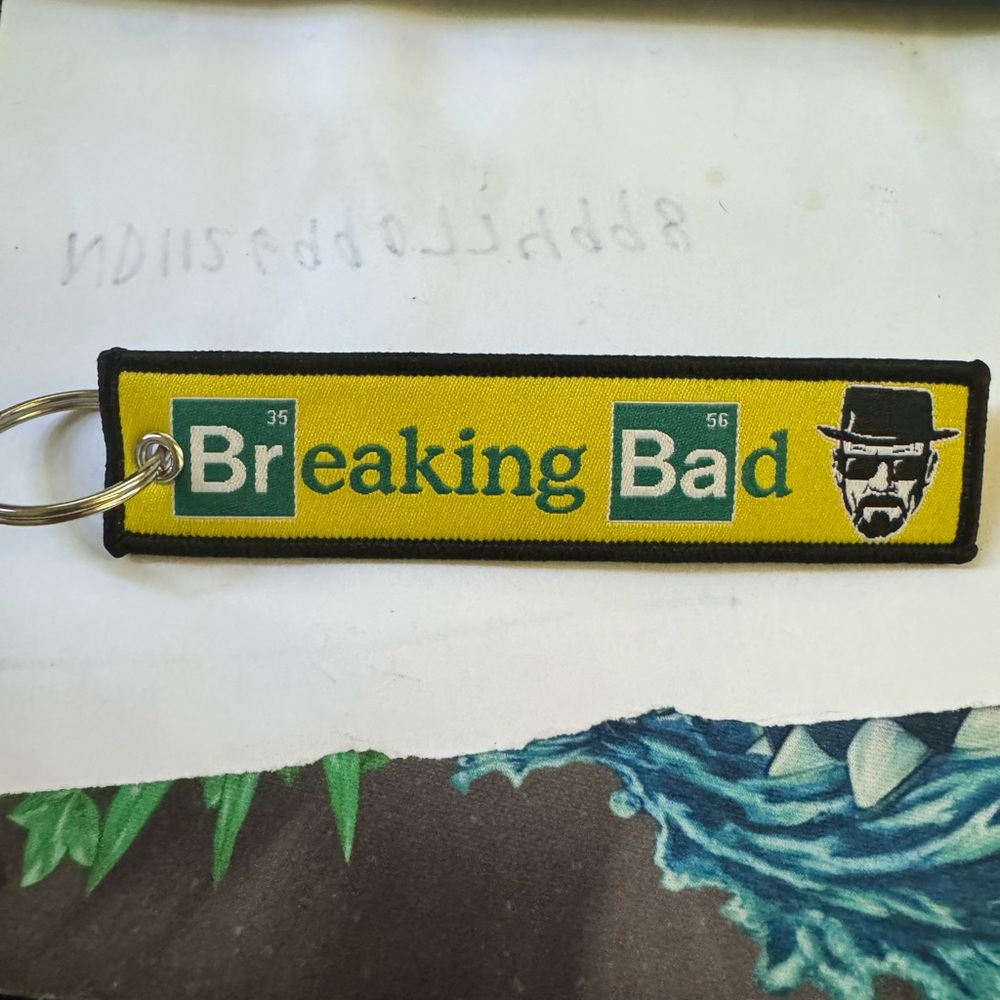 Breaking Bad Keychain Tag